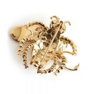 Kenneth Jay lane Bumble Bee brooch - Image 3