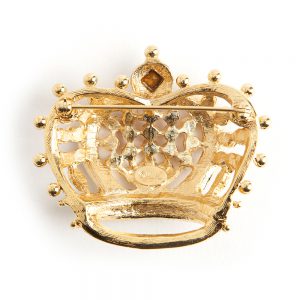 Kenneth Jay Lane Royal Crown brooch - Image 3