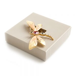 Kenneth Jay Lane Dragon Fly brooch - Image 5