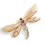 Kenneth Jay Lane Dragon Fly brooch