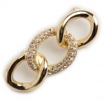 Christian Dior Chain link brooch