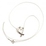 Tiffany & Co. Pendant Necklace Loving Oval Heart Silver 925
