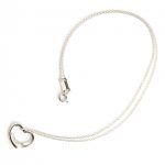 Tiffany & Co. Pendant Necklace Loving Round Heart Silver 925