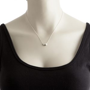 Tiffany & Co. Pendant Necklace solid heart Silver 925 - Image 4