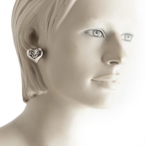Givenchy Heart earrings - Image 4