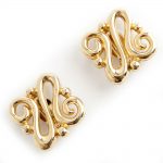 Givenchy Swirly earrings