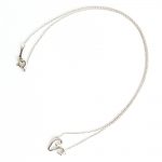 Tiffany & Co. Pendant Necklace Open Heart Silver 925