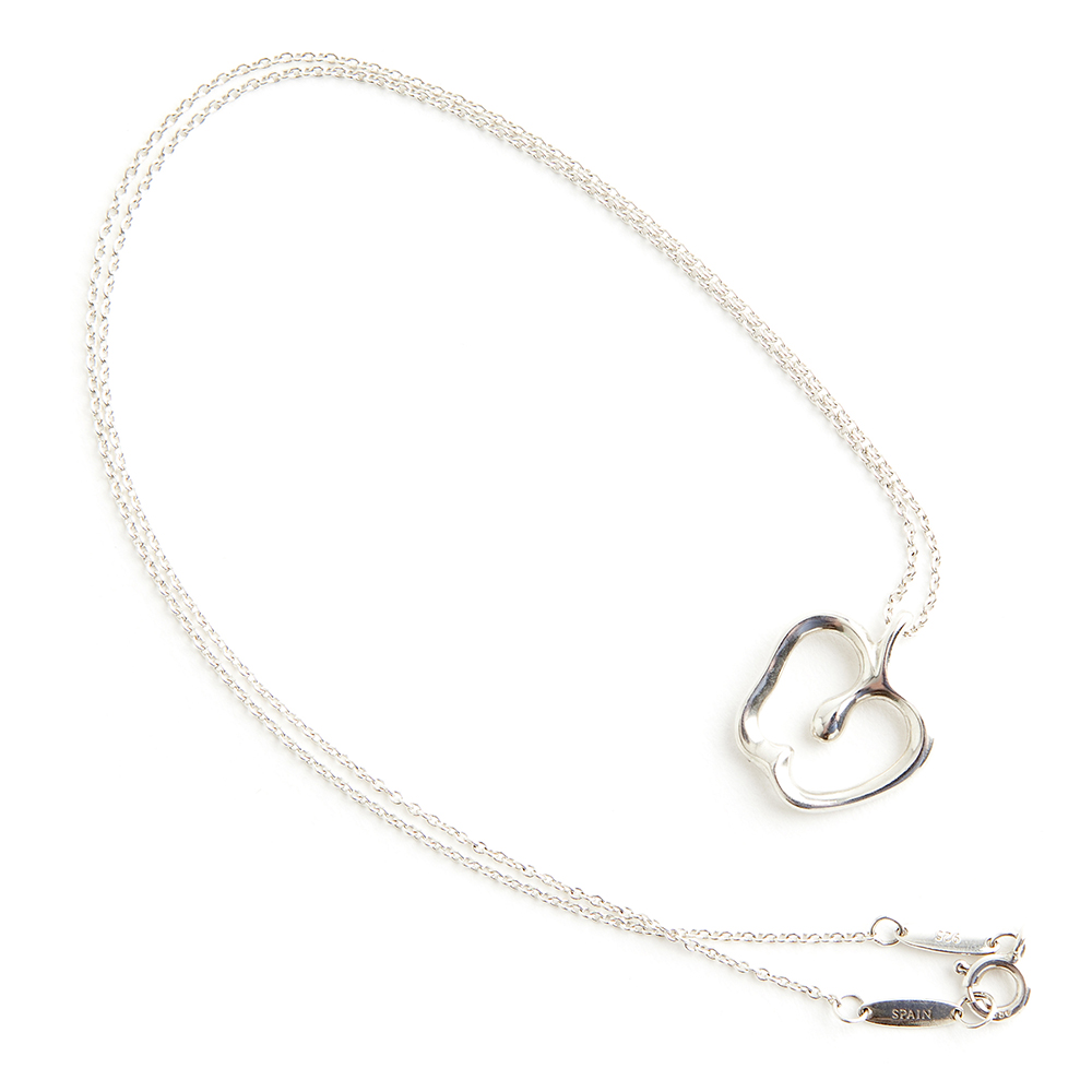 IMG_6662 Tiffany & Co. Pendant Necklace Apple Silver 925 - Image 1