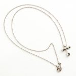 Tiffany & Co. Pendant Necklace cross Silver 925