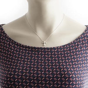 Tiffany & Co. Pendant Necklace cross Silver 925 - Image 3