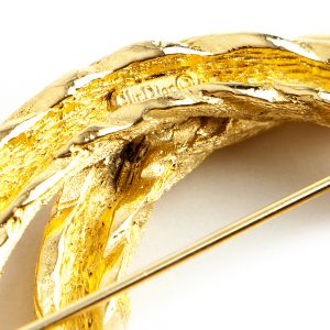 Christian Dior 2 Round brooch - Image 5