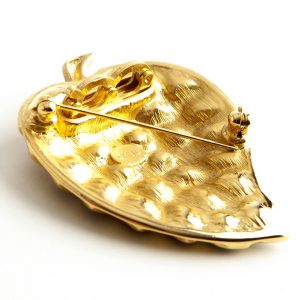Kenneth Jay Lane Leaf brooch - Image 4