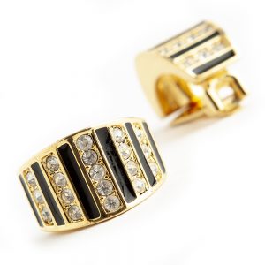 Christian Dior Erté earrings - Image 2