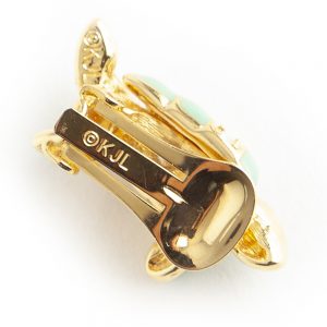 Kenneth Jay Lane bow earrings - Image 3