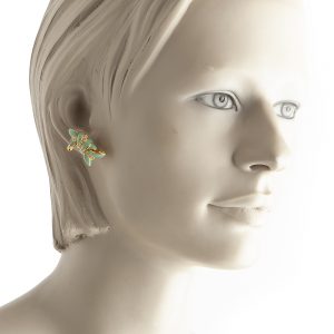 Kenneth Jay Lane bow earrings - Image 4