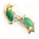 Kenneth Jay Lane Carper brooch
