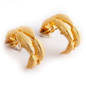 Givenchy Leaf earrings - Image 6
