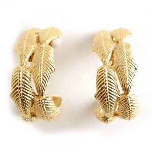 Givenchy Leaf earrings