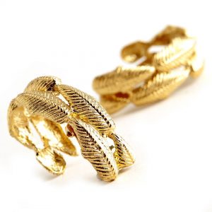 Givenchy Leaf earrings - Image 3