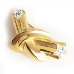 Kenneth Jay Lane Star Heart brooch