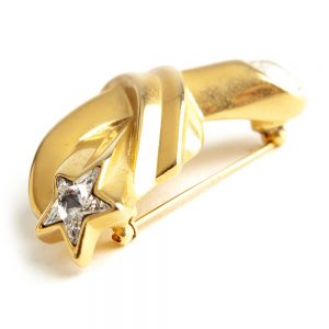 Kenneth Jay Lane Star Heart brooch - Image 2