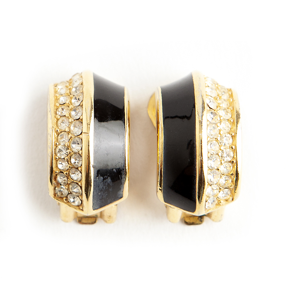 IMG_9991 Christian Dior Dunand earrings - Image 1