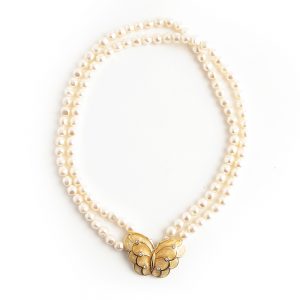 Kenneth Jay Lane Butterfly necklace