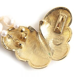 Kenneth Jay Lane Butterfly necklace - Image 4