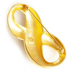 Givenchy Intertwine M brooch - Image 4