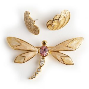 Kenneth Jay Lane Dragonfly set