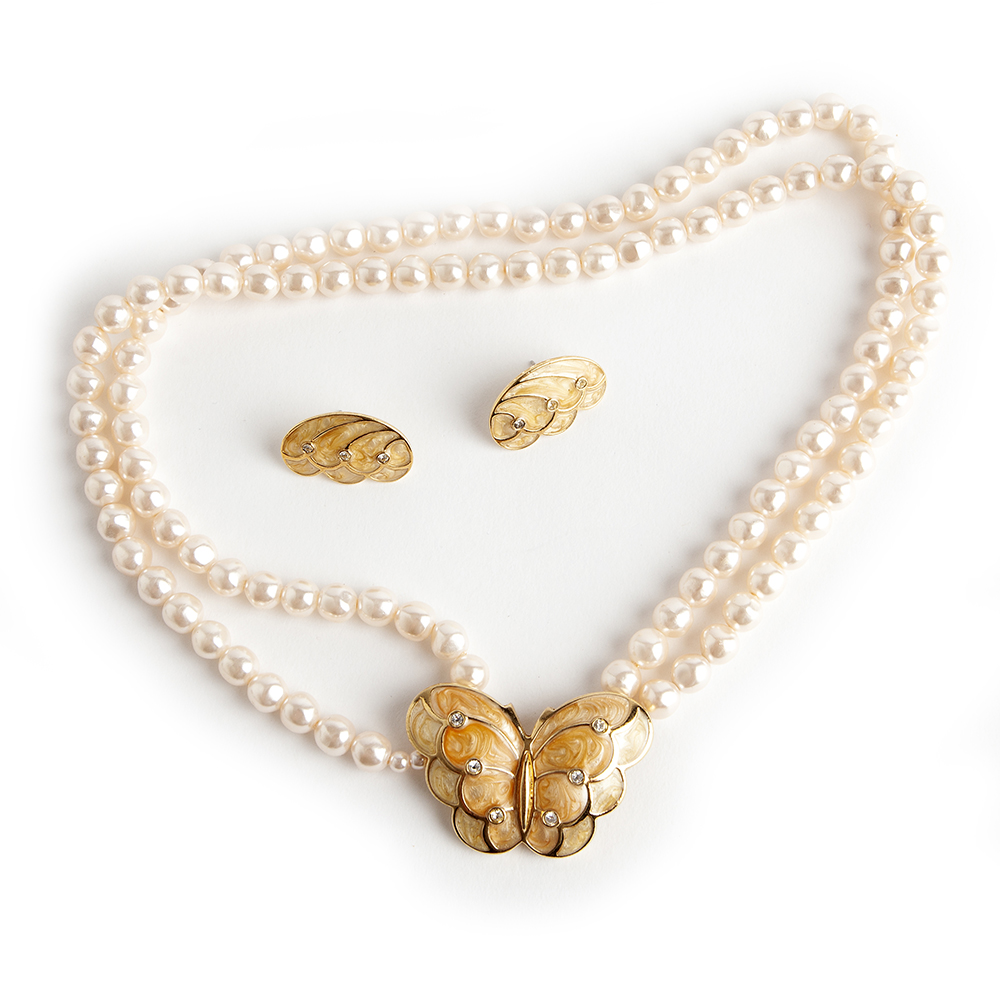 IMG_3711 Kenneth Jay Lane Butterfly set - Image 1