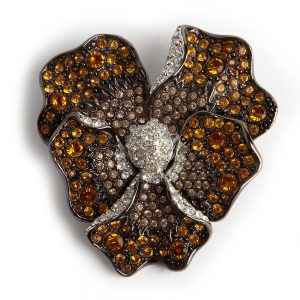 Kenneth Jay Lane Flower brooch
