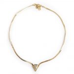 Chr. Dior Triangle necklace