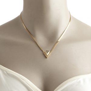 Chr. Dior Triangle necklace - Image 5