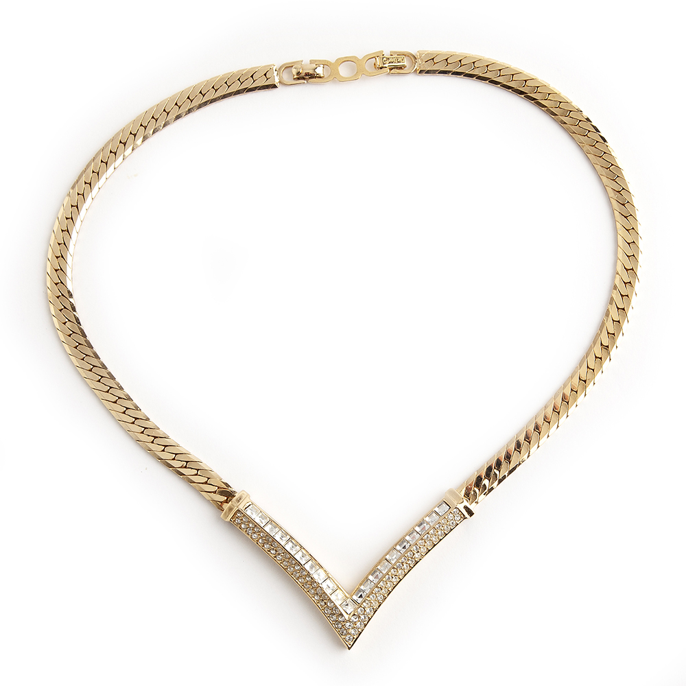IMG_8446 Dior V necklace - Image 1
