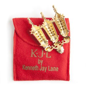 Kenneth Jay Lane Paris Lantern brooch - Image 6