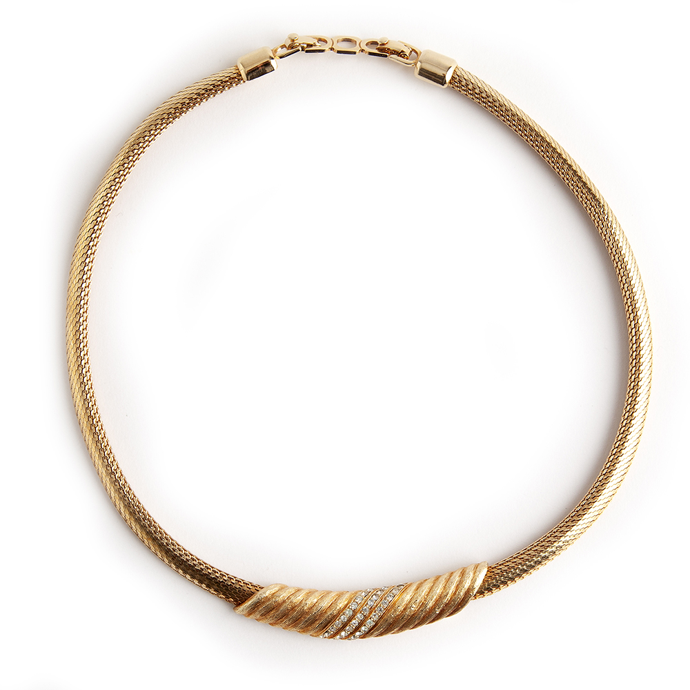 IMG_8526 Christian Dior Twist necklace - Image 1