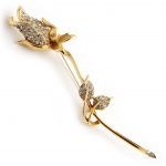 Givenchy Tulip brooch