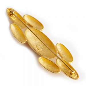 Givenchy matte brushed brooch - Image 3