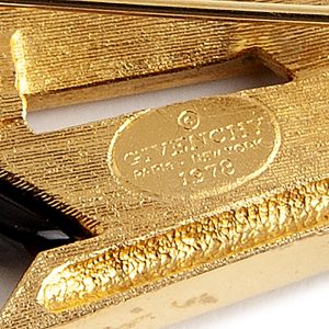 Givenchy Black Chrystal brooch - Image 3