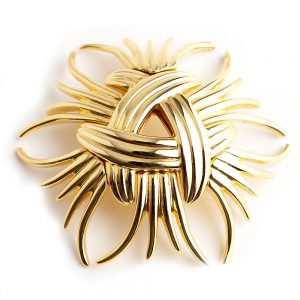 Kenneth Jay Lane Flower brooch