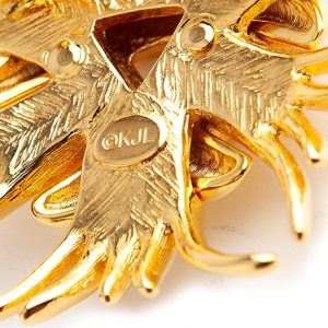 Kenneth Jay Lane Flower brooch - Image 2