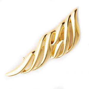 Givenchy Wave brooch