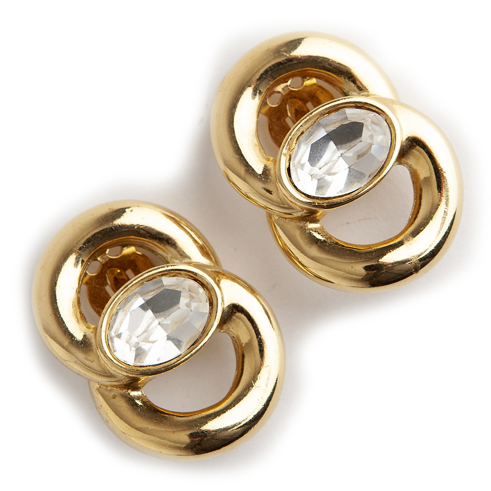 IMG_8826 Givenchy Glass earrings - Image 1