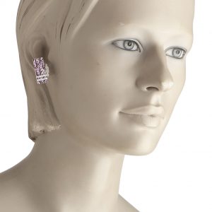 Dior Allover Pink earrings - Image 5
