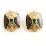 Kenneth Jay Lane Square earrings
