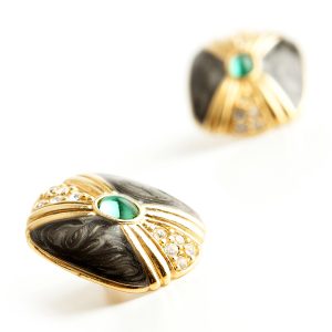 Kenneth Jay Lane Square earrings - Image 2