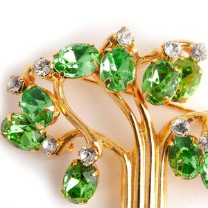 Vintage Kenneth Jay Lane Tree of Life brooch - Image 2