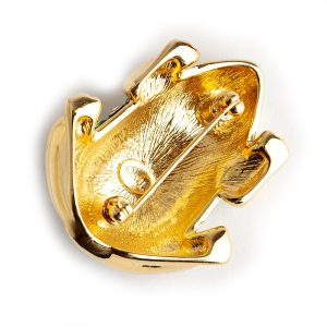 Kenneth Jay Lane Frog brooch - Image 4