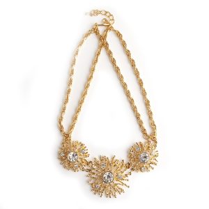 Kenneth Jay Lane Flower necklace